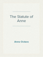 The Statute of Anne