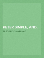 Peter Simple; and, The Three Cutters, Vol. 1-2