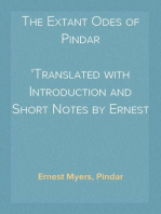The Extant Odes of Pindar
Translated with Introduction and Short Notes by Ernest Myers