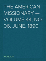 The American Missionary — Volume 44, No. 06, June, 1890