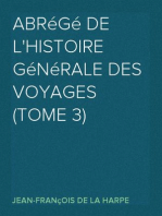 Abrégé de l'Histoire Générale des Voyages (Tome 3)