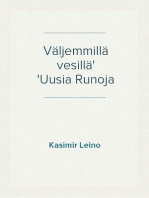 Väljemmillä vesillä
Uusia Runoja