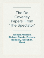 The De Coverley Papers, From 'The Spectator'