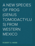 A New Species of Frog (Genus Tomodactylus) from Western Mexico