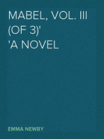 Mabel, Vol. III (of 3)
A Novel