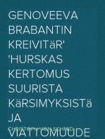 Genoveeva Brabantin kreivitär
Hurskas kertomus suurista kärsimyksistä ja viattomuuden
lopullisesta voitosta