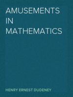 Amusements in Mathematics