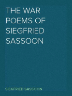 The War Poems of Siegfried Sassoon