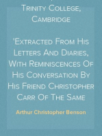 Memoirs of Arthur Hamilton, B. A. Of Trinity College, Cambridge
Extracted From His Letters And Diaries, With Reminiscences Of His Conversation By His Friend Christopher Carr Of The Same College