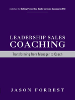 Leadership Sales Coaching: Transforming from Manager to Coach