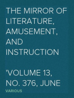 The Mirror of Literature, Amusement, and Instruction
Volume 13, No. 376, June 20, 1829