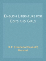 English Literature for Boys and Girls