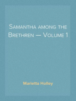 Samantha among the Brethren — Volume 1