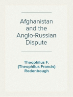 Afghanistan and the Anglo-Russian Dispute