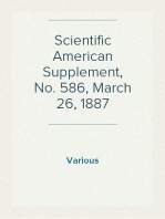 Scientific American Supplement, No. 586, March 26, 1887