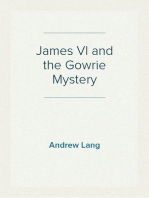 James VI and the Gowrie Mystery