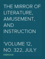 The Mirror of Literature, Amusement, and Instruction
Volume 12, No. 322, July 12, 1828