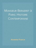 Monsieur Bergeret à Paris: Histoire Contemporaine