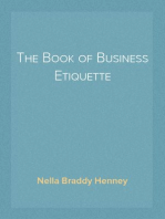 The Book of Business Etiquette