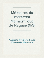 Mémoires du maréchal Marmont, duc de Raguse (6/9)