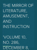 The Mirror of Literature, Amusement, and Instruction
Volume 10, No. 286, December 8, 1827