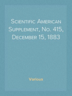 Scientific American Supplement, No. 415, December 15, 1883
