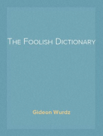 The Foolish Dictionary