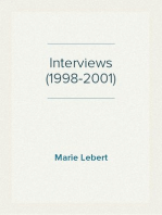 Interviews (1998-2001)
