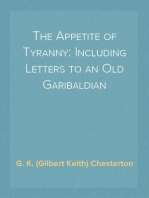 The Appetite of Tyranny