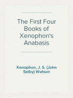 The First Four Books of Xenophon's Anabasis