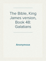 The Bible, King James version, Book 48: Galatians