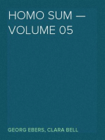 Homo Sum — Volume 05