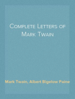 Complete Letters of Mark Twain