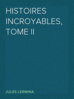 Histoires incroyables, Tome II