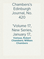Chambers's Edinburgh Journal, No. 420
Volume 17, New Series, January 17, 1852