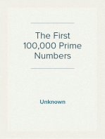 The First 100,000 Prime Numbers