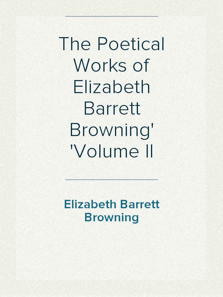 Aurora leigh book 3 picture