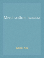 Minkä mitäkin Italiasta