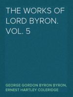 The Works of Lord Byron. Vol. 5
Poetry