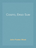 Cogito, Ergo Sum