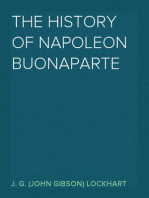 The History of Napoleon Buonaparte