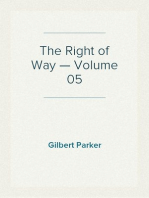 The Right of Way — Volume 05