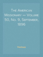 The American Missionary — Volume 50, No. 9, September, 1896