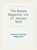 The Baptist Magazine, Vol. 27, January, 1835