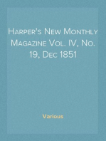 Harper's New Monthly Magazine Vol. IV, No. 19, Dec 1851