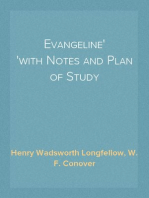 Evangeline
with Notes and Plan of Study