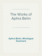 The Works of Aphra Behn
Volume IV