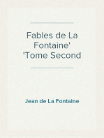 Fables de La Fontaine
Tome Second