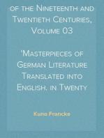 The German Classics of the Nineteenth and Twentieth Centuries, Volume 03
Masterpieces of German Literature Translated into English. in Twenty Volumes