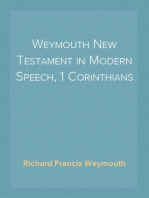 Weymouth New Testament in Modern Speech, 1 Corinthians